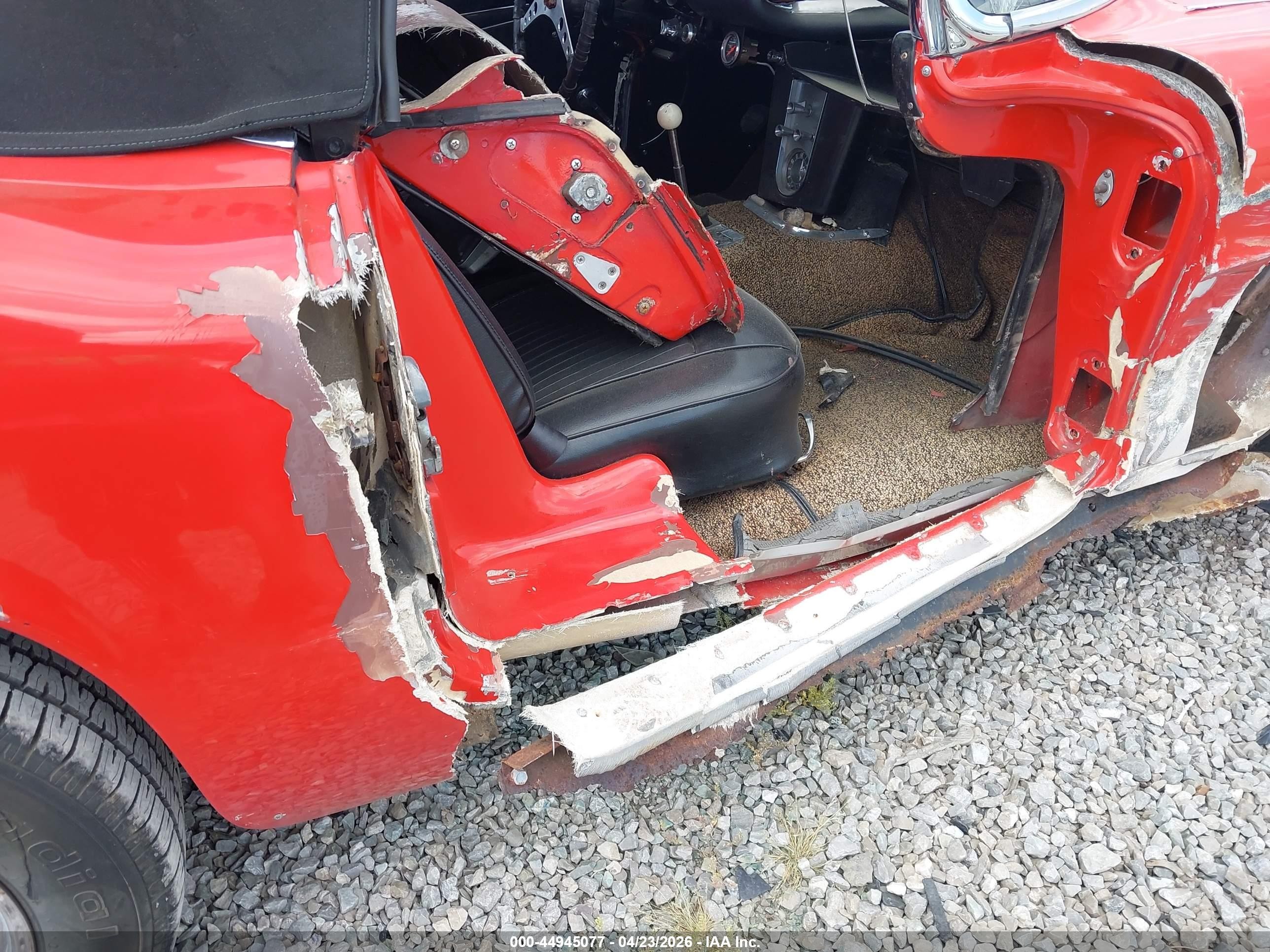 1962 Chevrolet Corvette   Красный vin: 20867S114390     