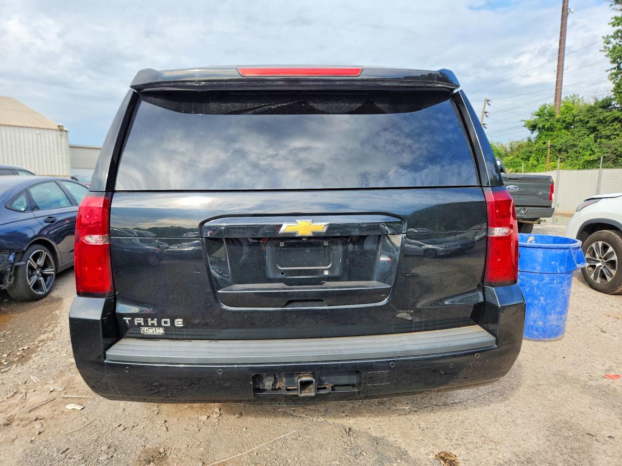 2015 Chevrolet Tahoe K1500 Ls Black vin: 1GNSKAKC8FR174913