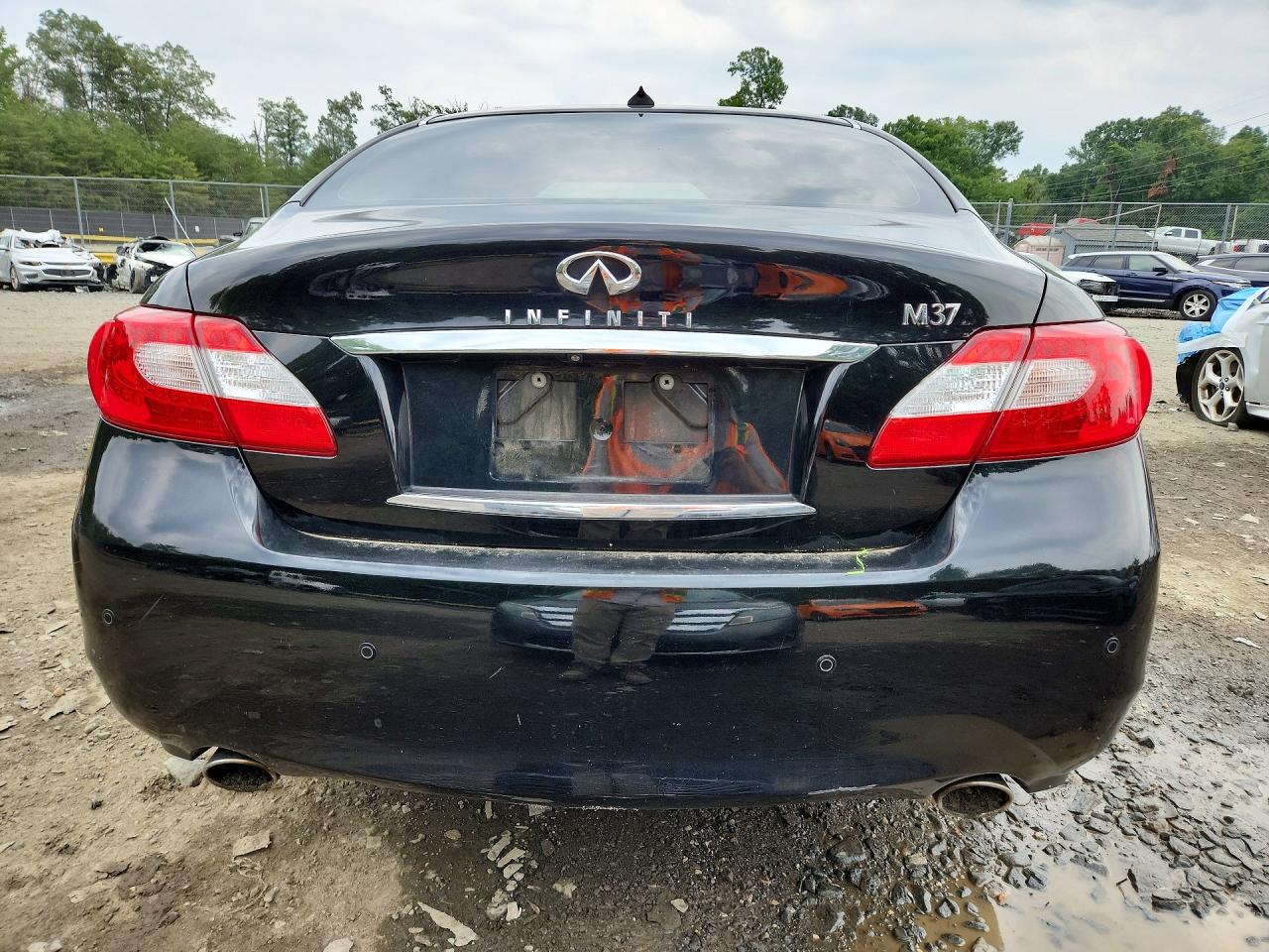 2013 Infiniti M37 Base Black vin: JN1BY1AP9DM513526