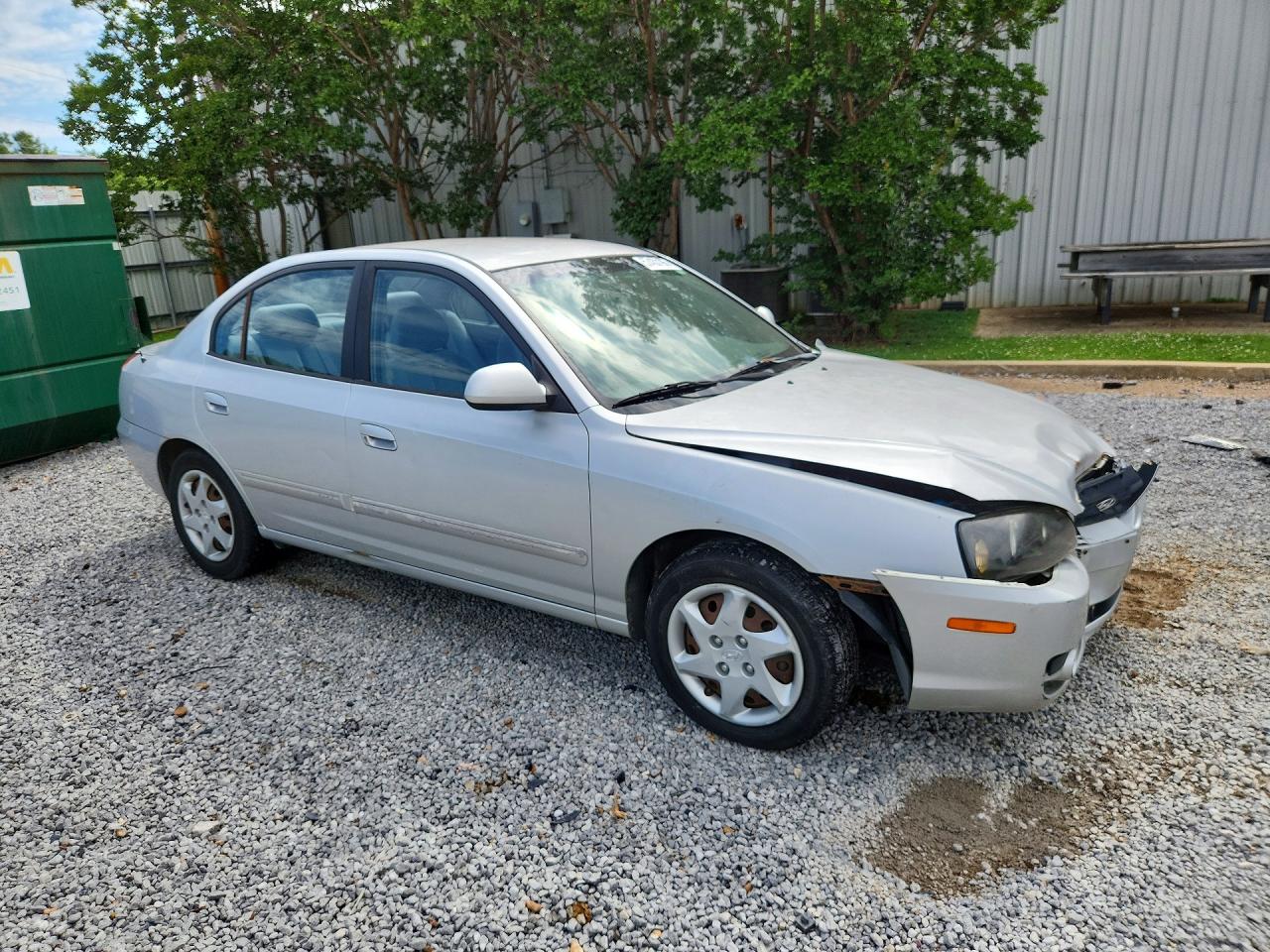 2004 Hyundai Elantra Gls Серебряный vin: KMHDN46D94U863894