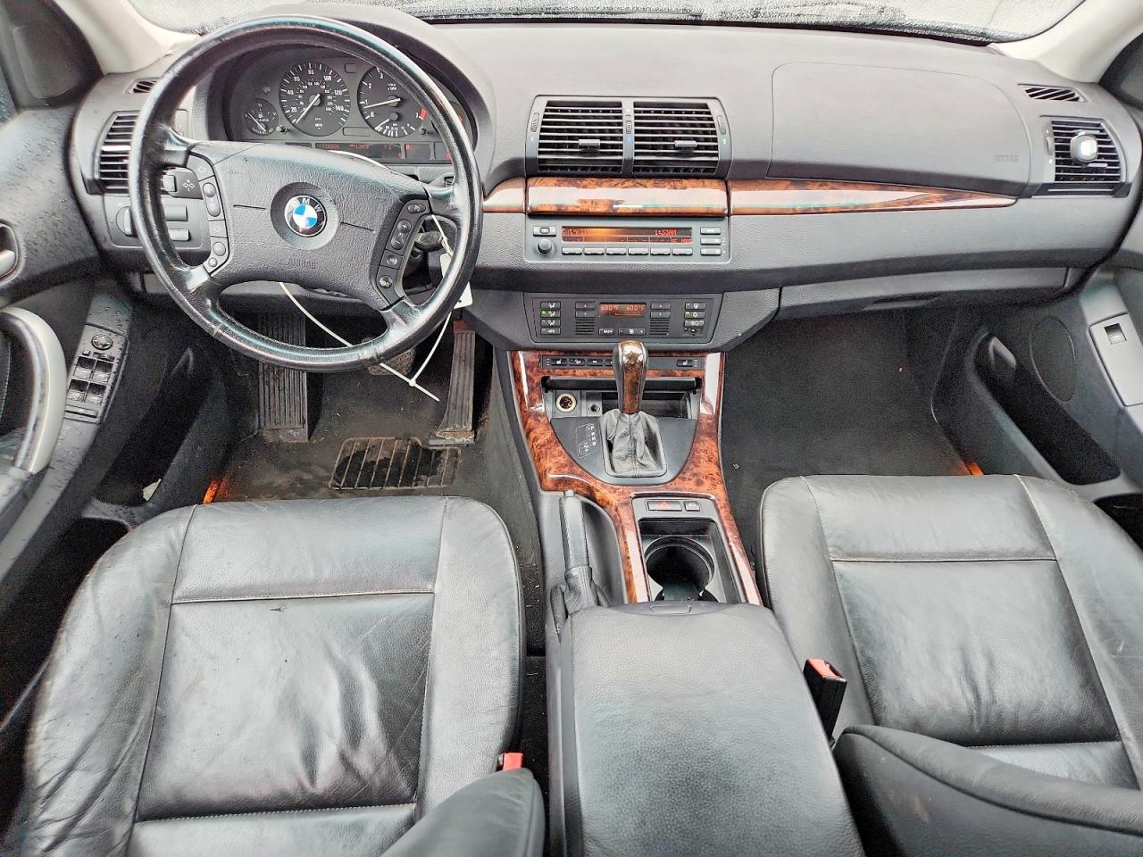 2003 Bmw X5 4.4i Black vin: 5UXFB33583LH47444
