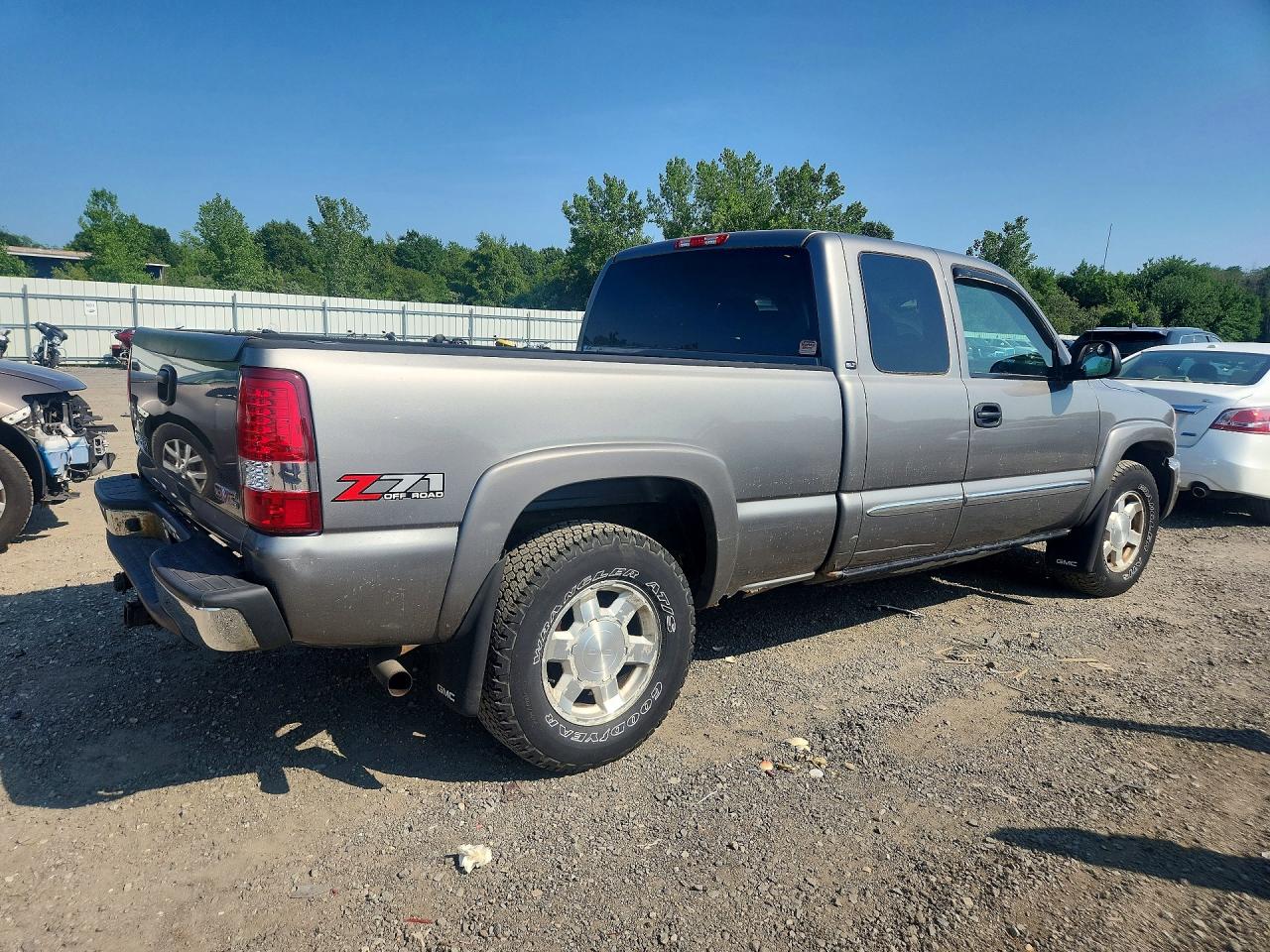 2006 Gmc New Sierra K1500 Gray vin: 1GTEK19B46Z181960