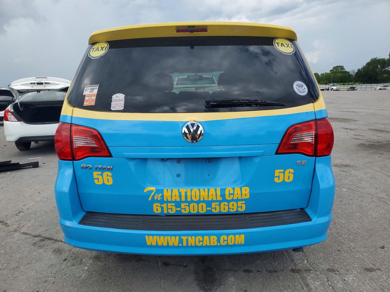 2013 Volkswagen Routan Se Blue vin: 2C4RVABG4DR725153