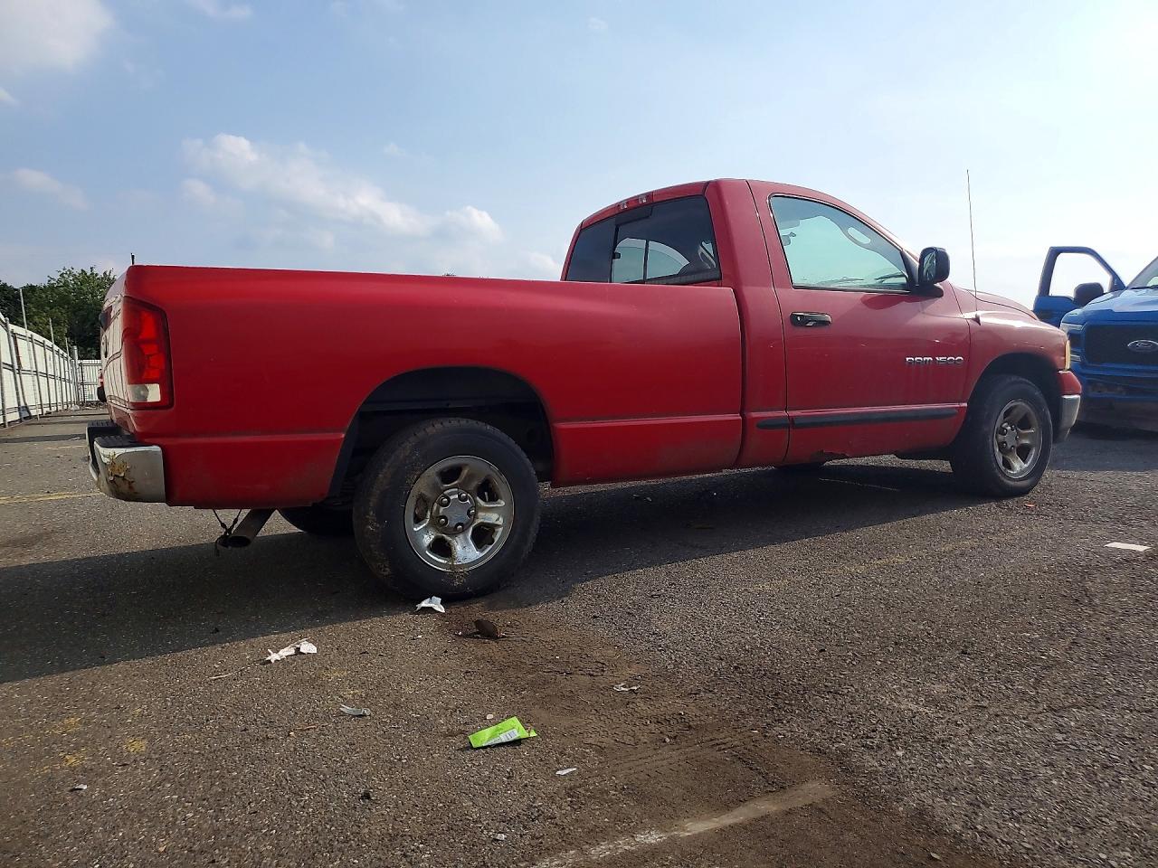 2005 Dodge Ram 1500 St Red vin: 1D7HA16K65J598889