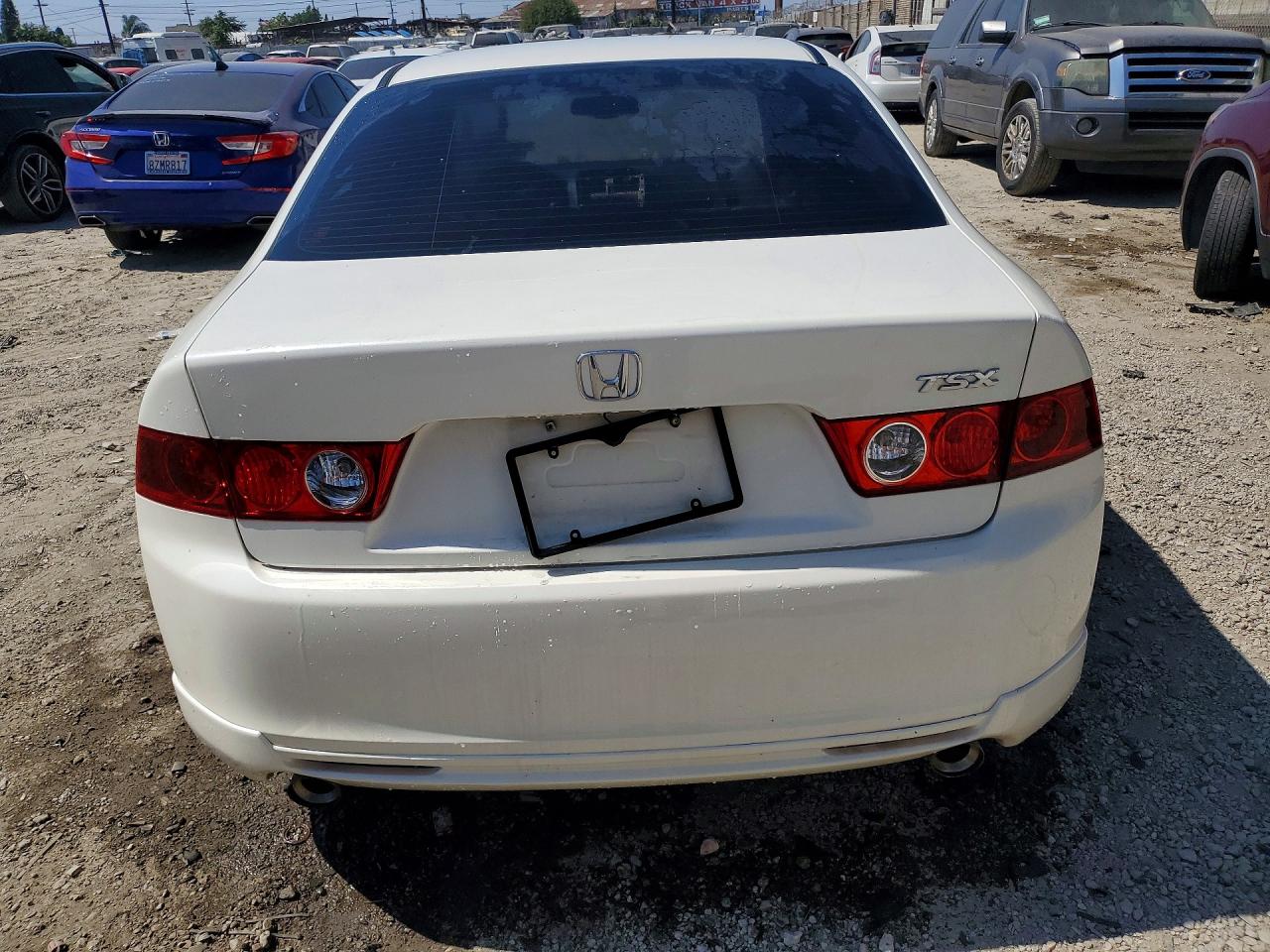 2004 Acura Tsx White vin: JH4CL96944C009138