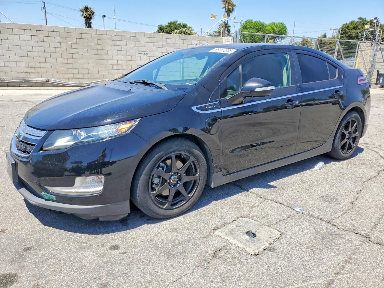 2013 Chevrolet Volt Black vin: 1G1RE6E45DU120097
