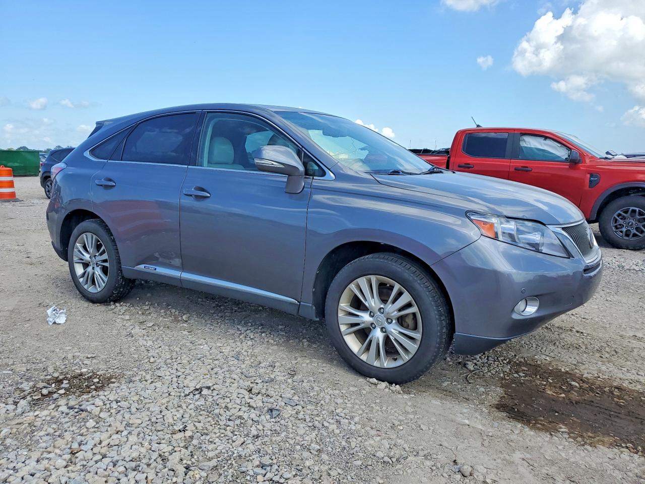 2012 Lexus Rx 450h Gray vin: JTJZB1BA9C2408189
