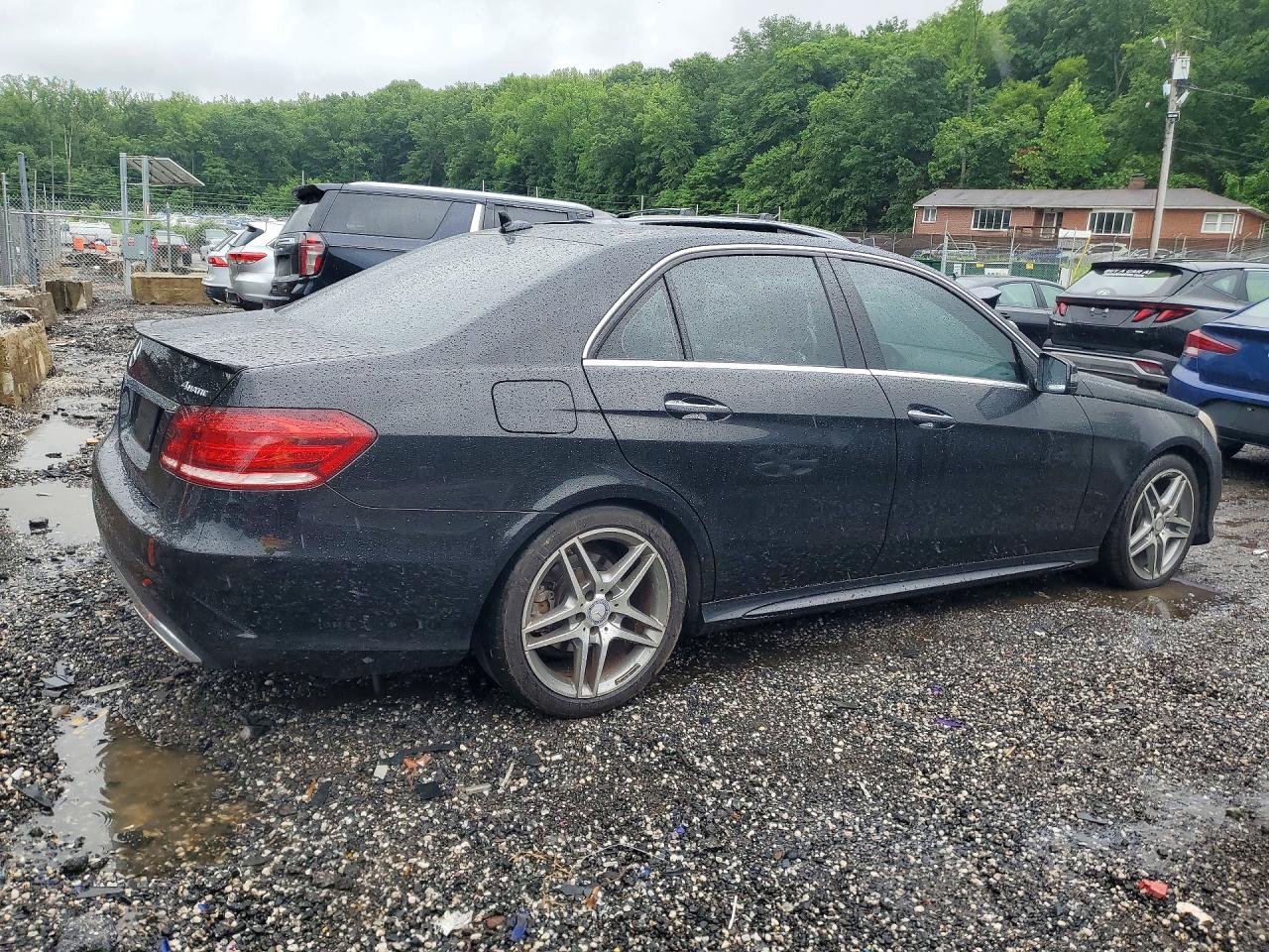 2016 Mercedes-benz E 350 4matic Черный vin: WDDHF8JB1GB220963