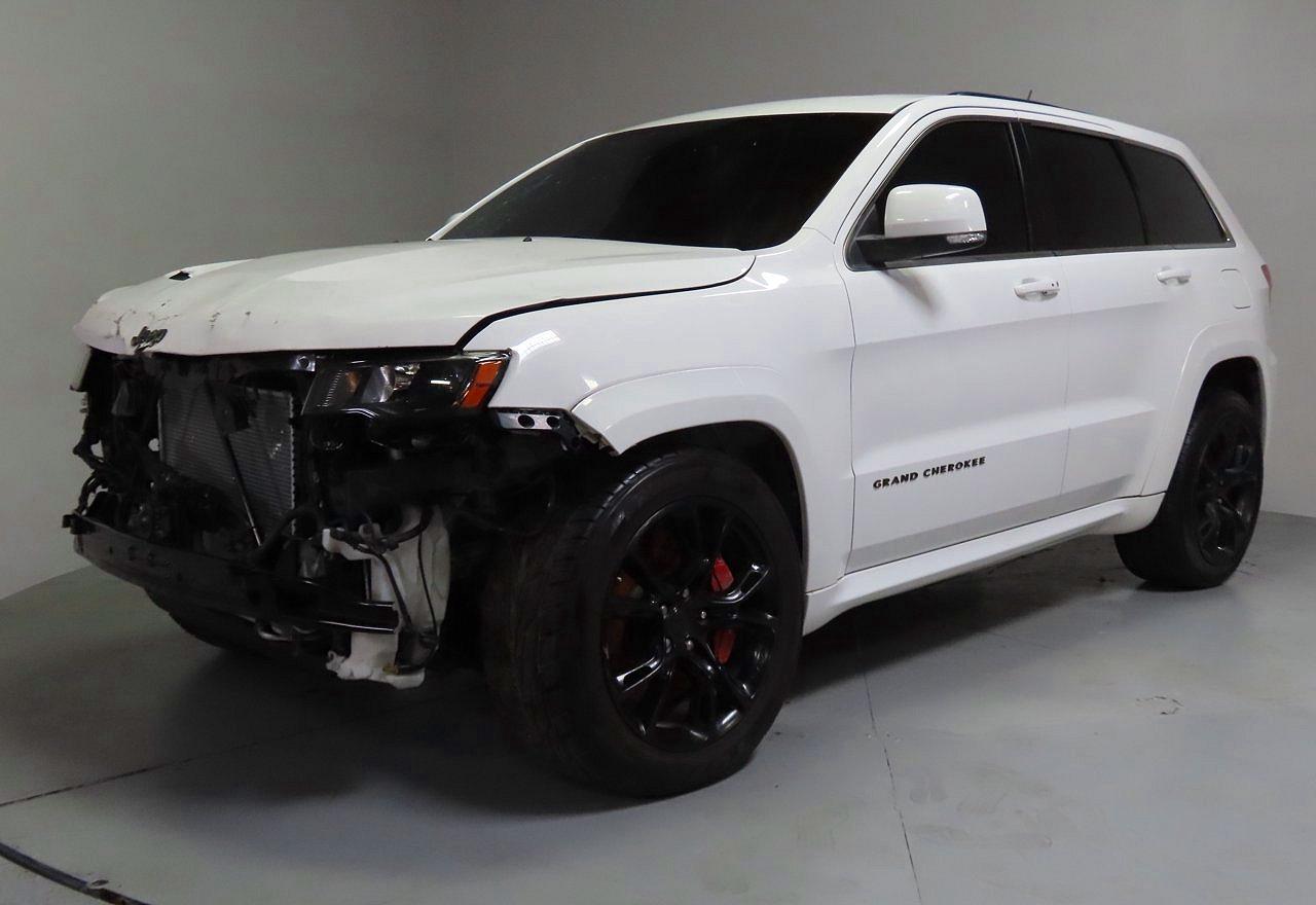 2013 Jeep Grand Cherokee Srt-8 Белый vin: 1C4RJFDJ4DC563714