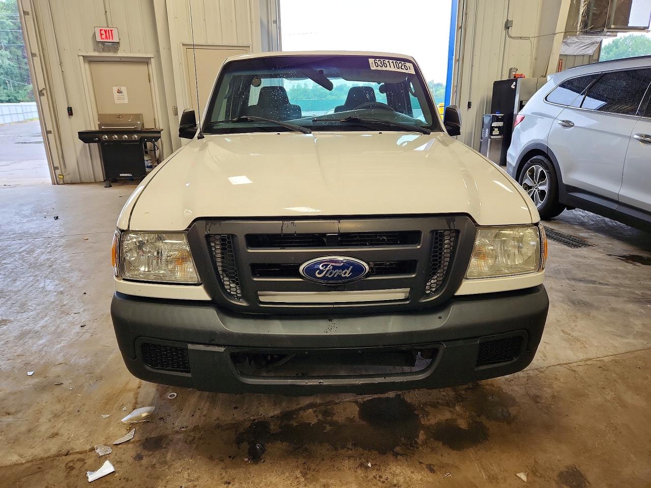 2006 Ford Ranger White vin: 1FTYR10E46PA58316