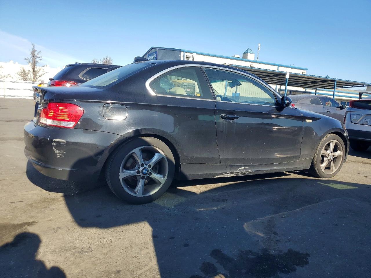 2009 Bmw 128 I Black vin: WBAUP93509VF48783