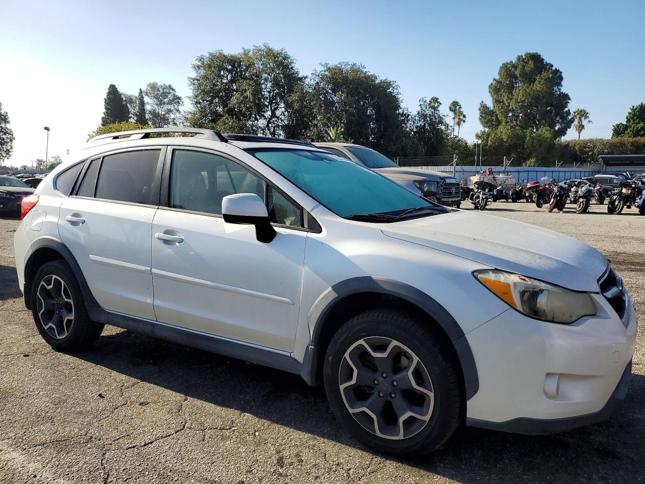 2013 Subaru Xv Crosstrek 2.0 Limited White vin: JF2GPAKC4D2845002