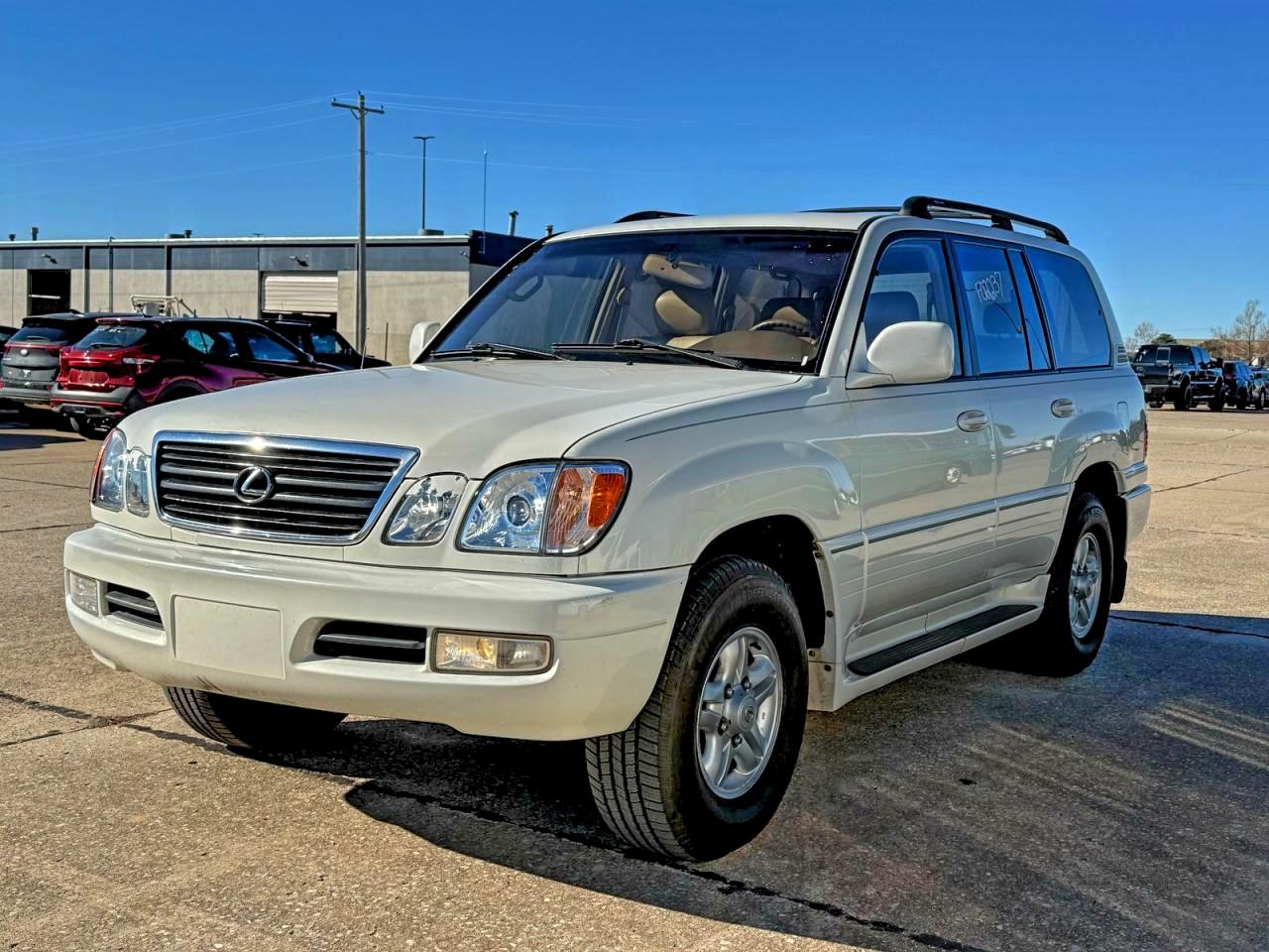1998 Lexus Lx 470 Белый vin: JT6HT00W9W0023792