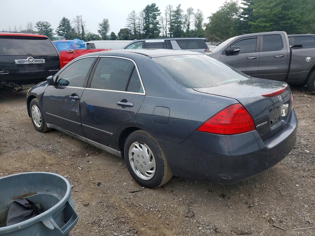 2006 Honda Accord Lx Blue vin: 1HGCM56456A038885