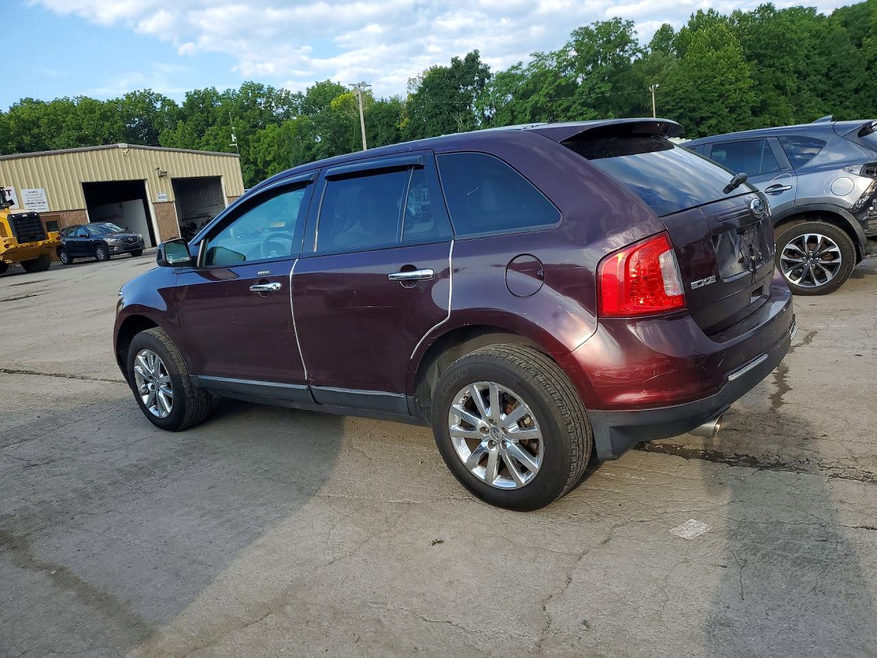 2011 Ford Edge Sel Red vin: 2FMDK4JC9BBA66636