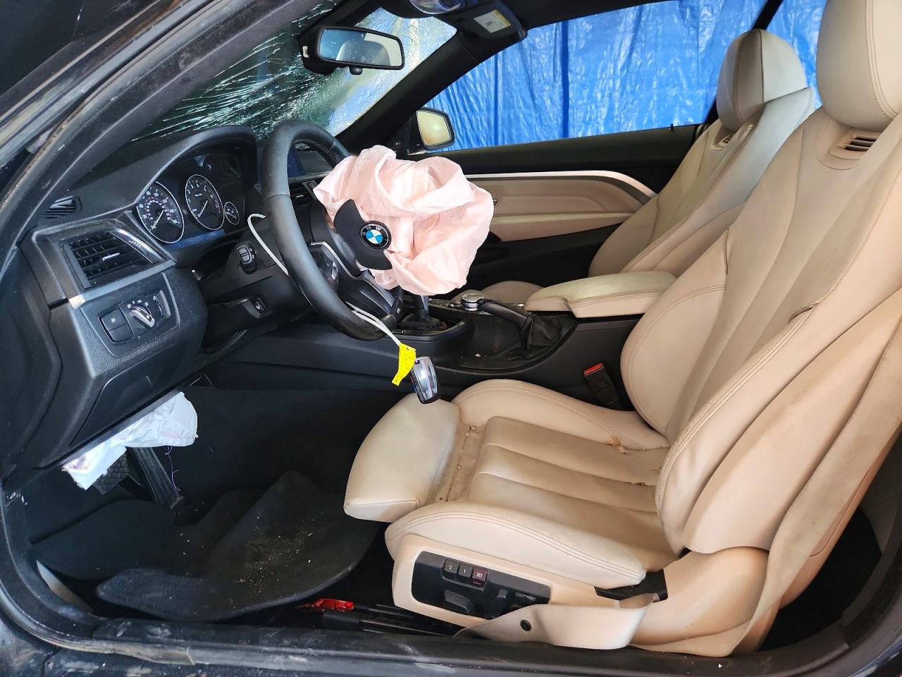 2015 Bmw 435 I Black vin: WBA3T3C52FP738411