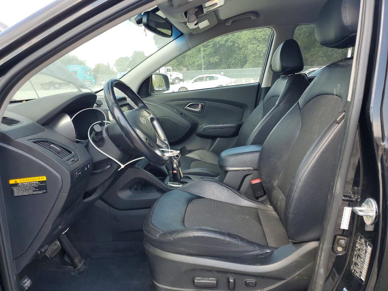 2015 Hyundai Tucson Se Black vin: KM8JU3AG1FU100739