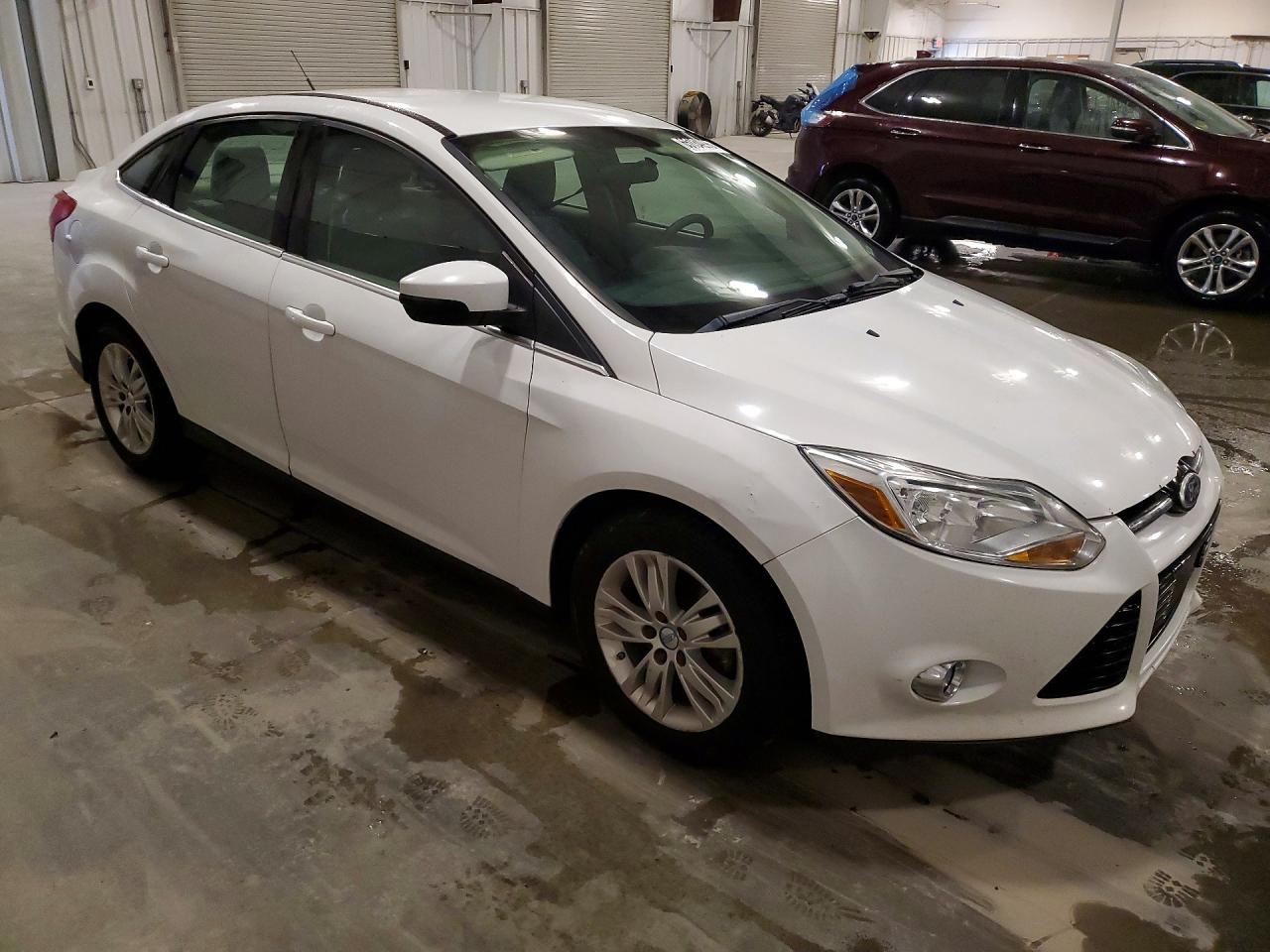 2012 Ford Focus Sel White vin: 1FAHP3H25CL115031