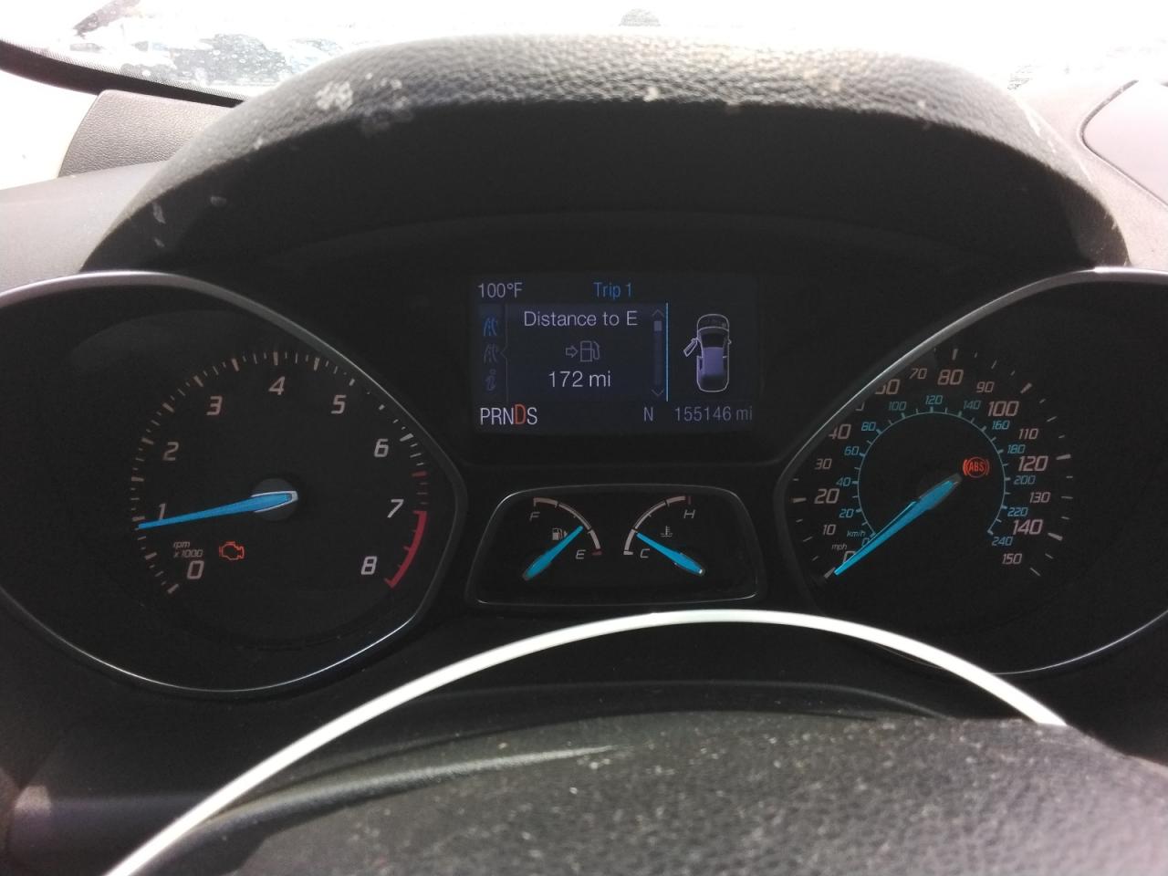 2013 Ford Escape Se Silver vin: 1FMCU9GX2DUA37439