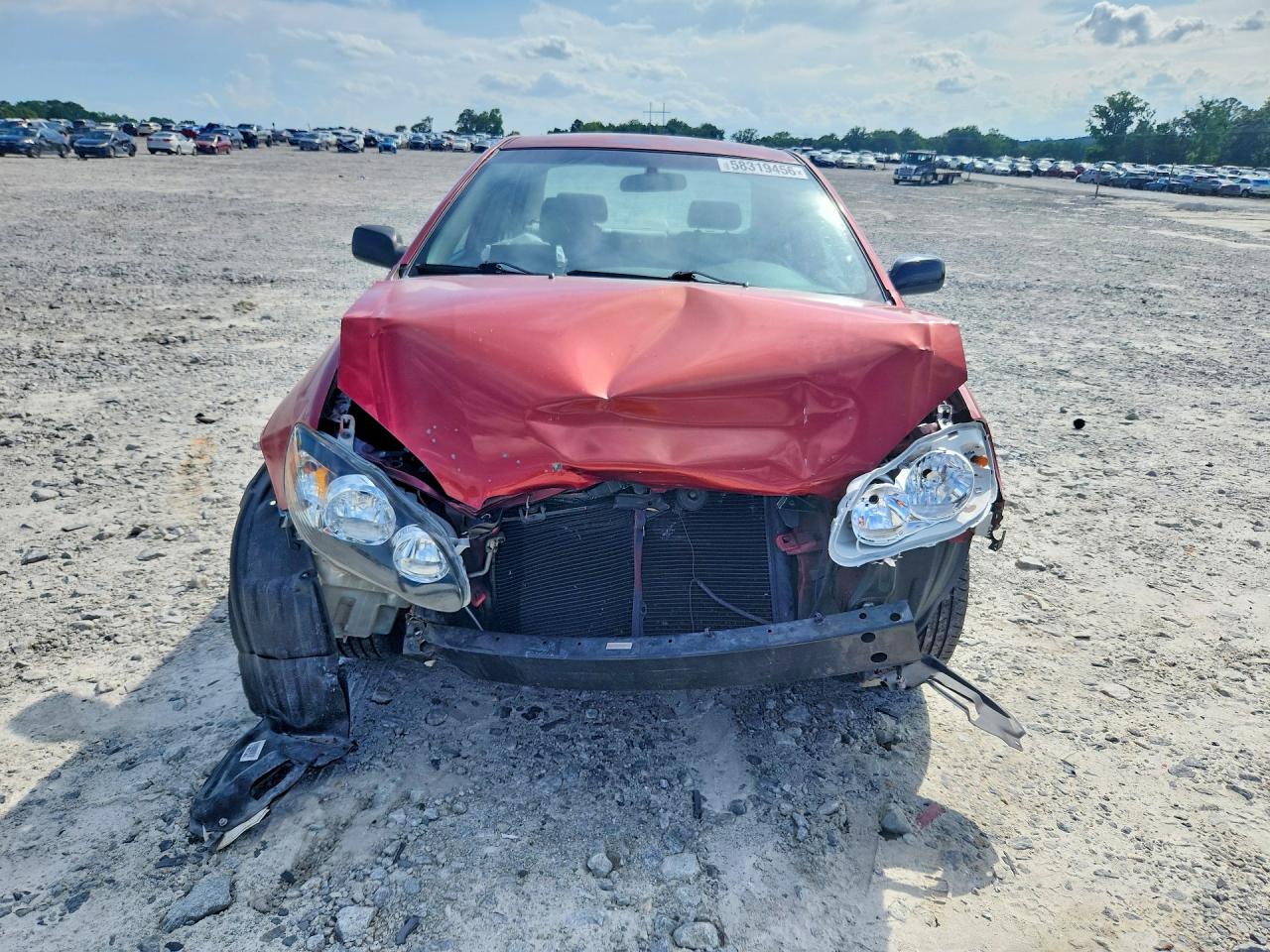 2003 Toyota Corolla Ce Red vin: 1NXBR32EX3Z004073