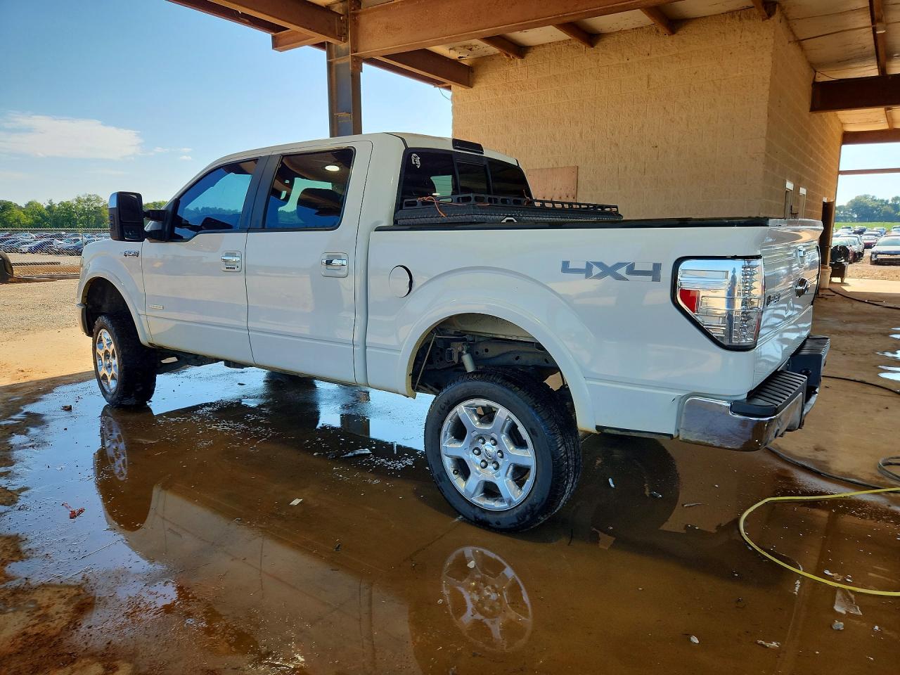 2013 Ford F150 Supercrew White vin: 1FTFW1ET8DKD14698