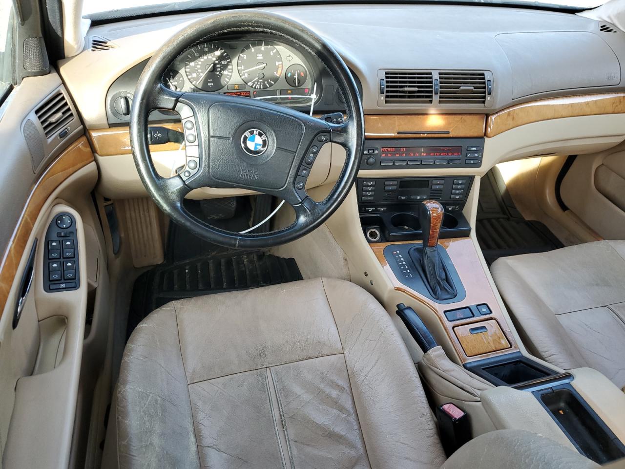 1999 Bmw 528 I Automatic Blue vin: WBADM6333XBY29137