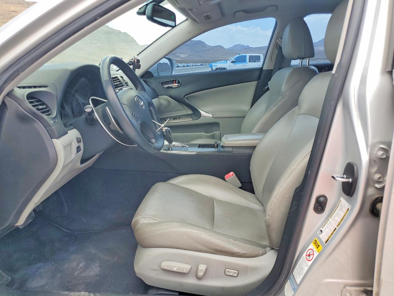 2007 Lexus Is 250 Base Silver vin: JTHBK262075043546