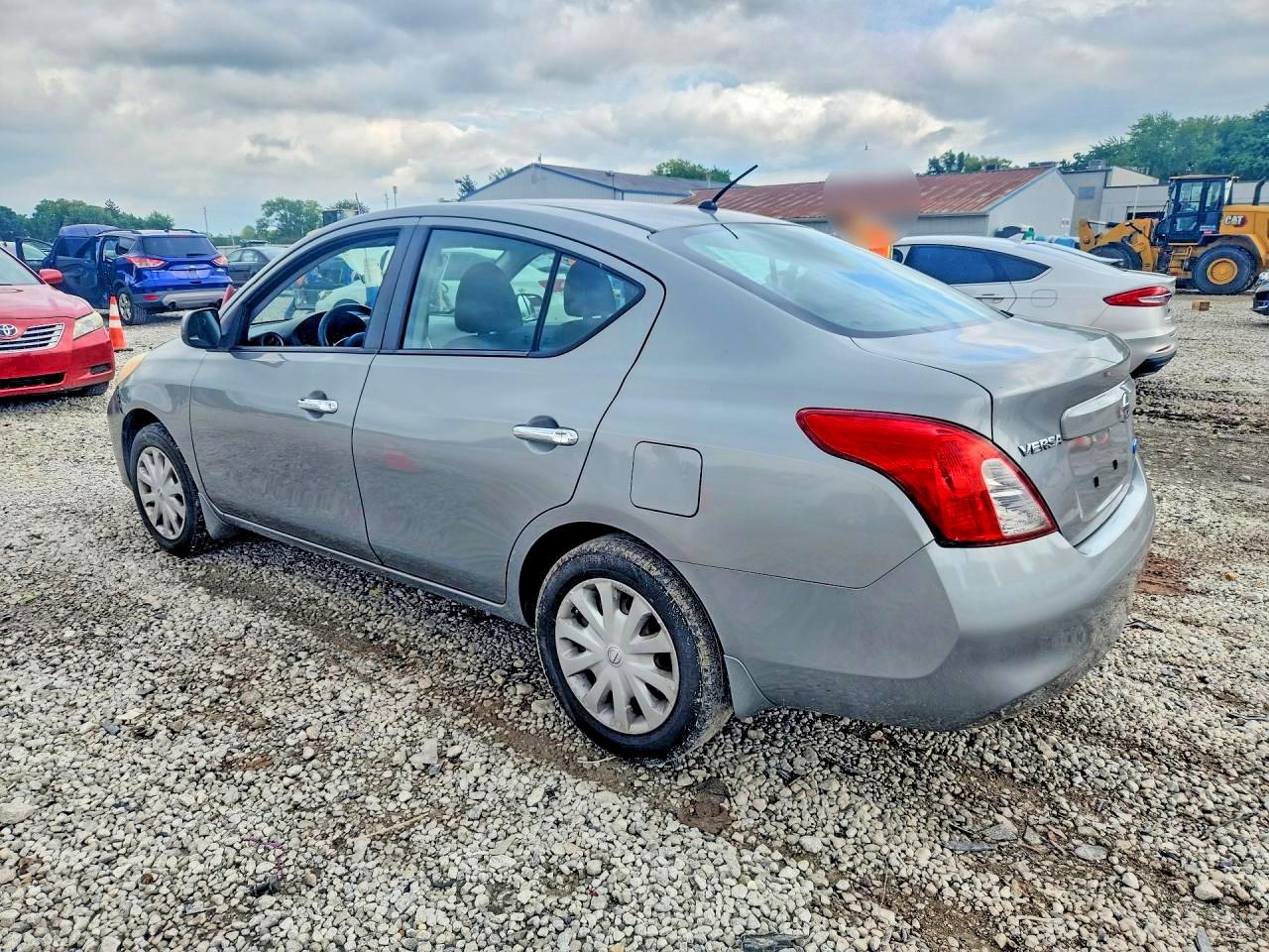 2012 Nissan Versa 1.6 S Gray vin: 3N1CN7AP3CL943318