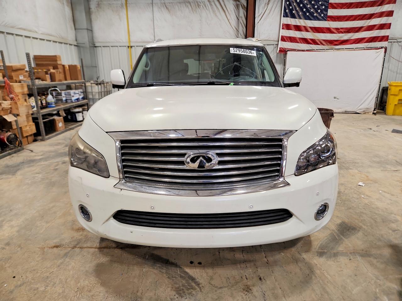 2014 Infiniti Qx80 Base Белый vin: JN8AZ2NC3E9351548