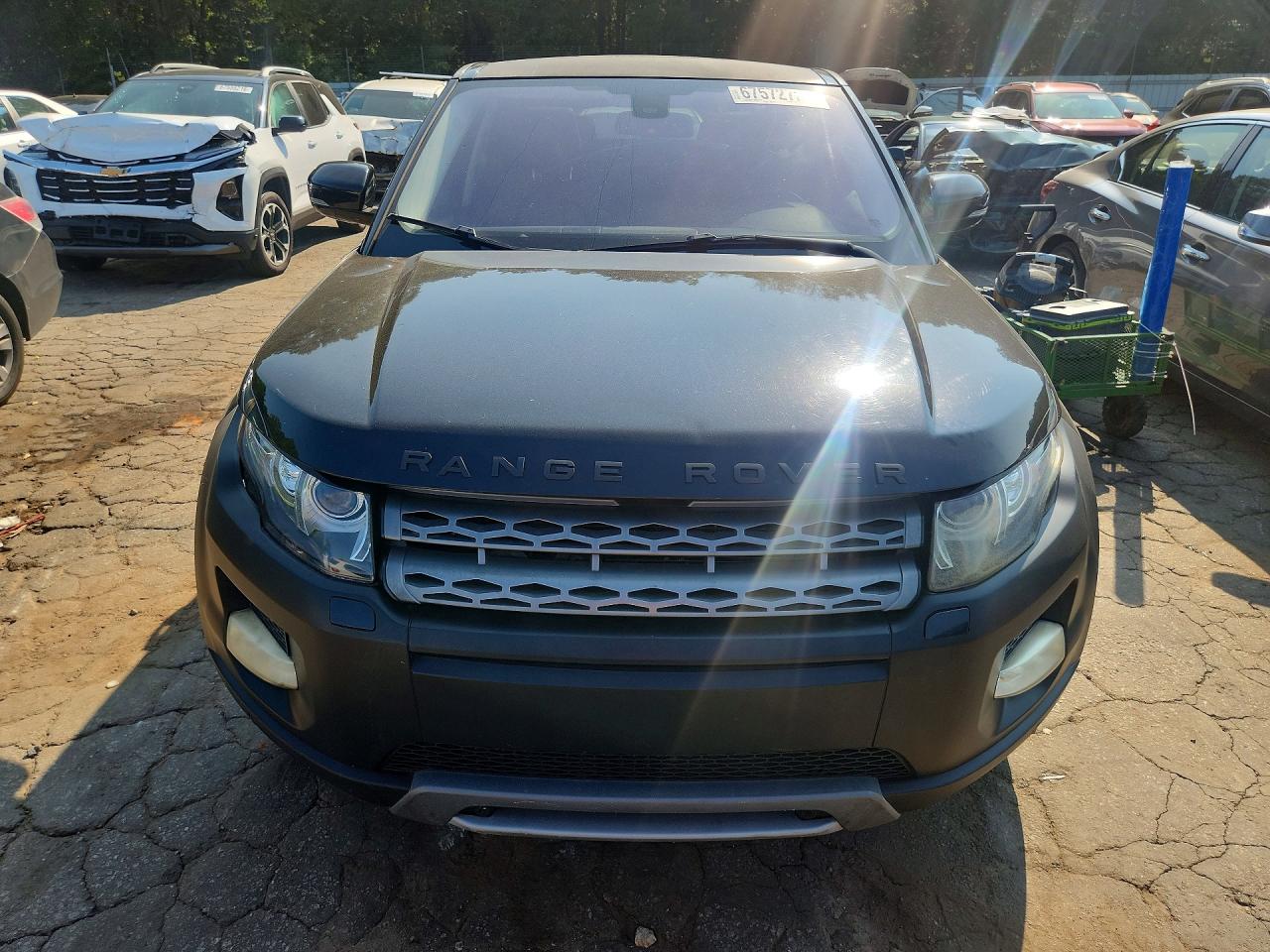 2012 Land Rover Range Rover Evoque Pure Premium Black vin: SALVR2BG6CH685525