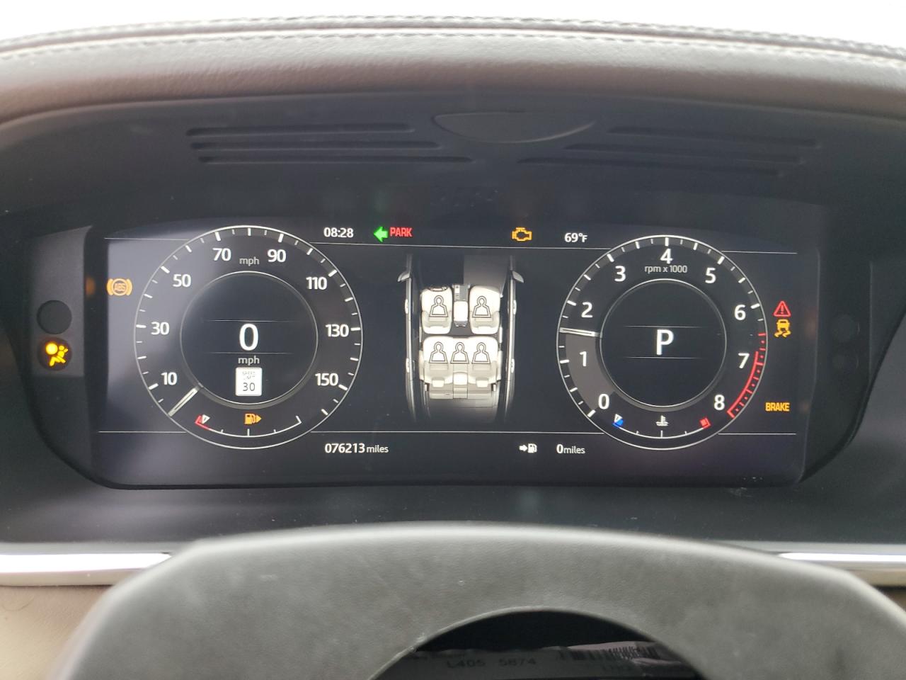 2018 Land Rover Range Rover Hse Белый vin: SALGS2SV1JA387577