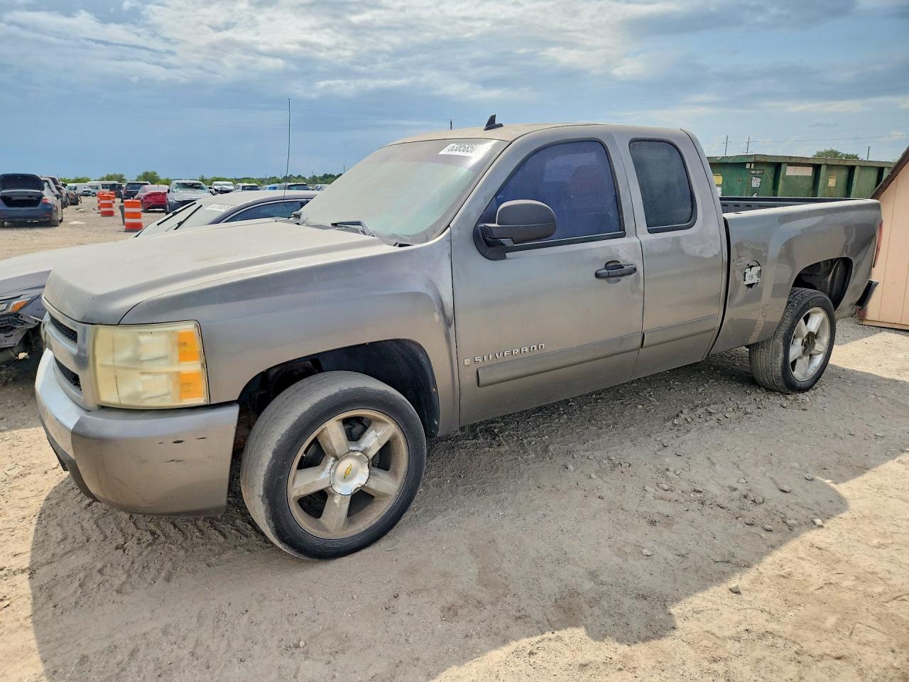2008 Chevrolet Silverado C1500 Beige vin: 1GCEC19J58Z331386