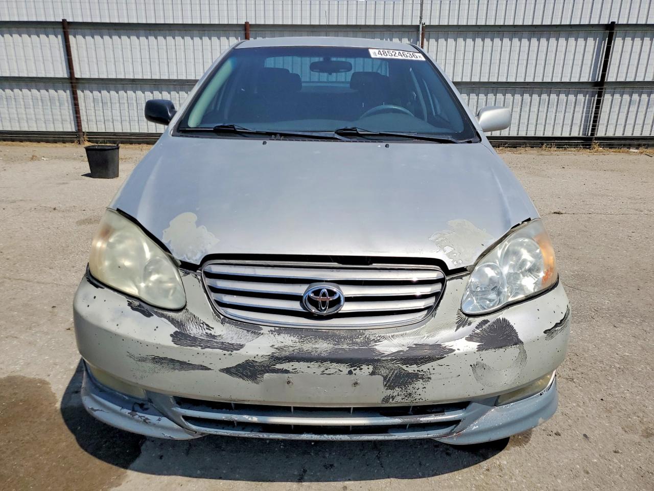 2004 Toyota Corolla S Silver vin: 1NXBR32E54Z302953