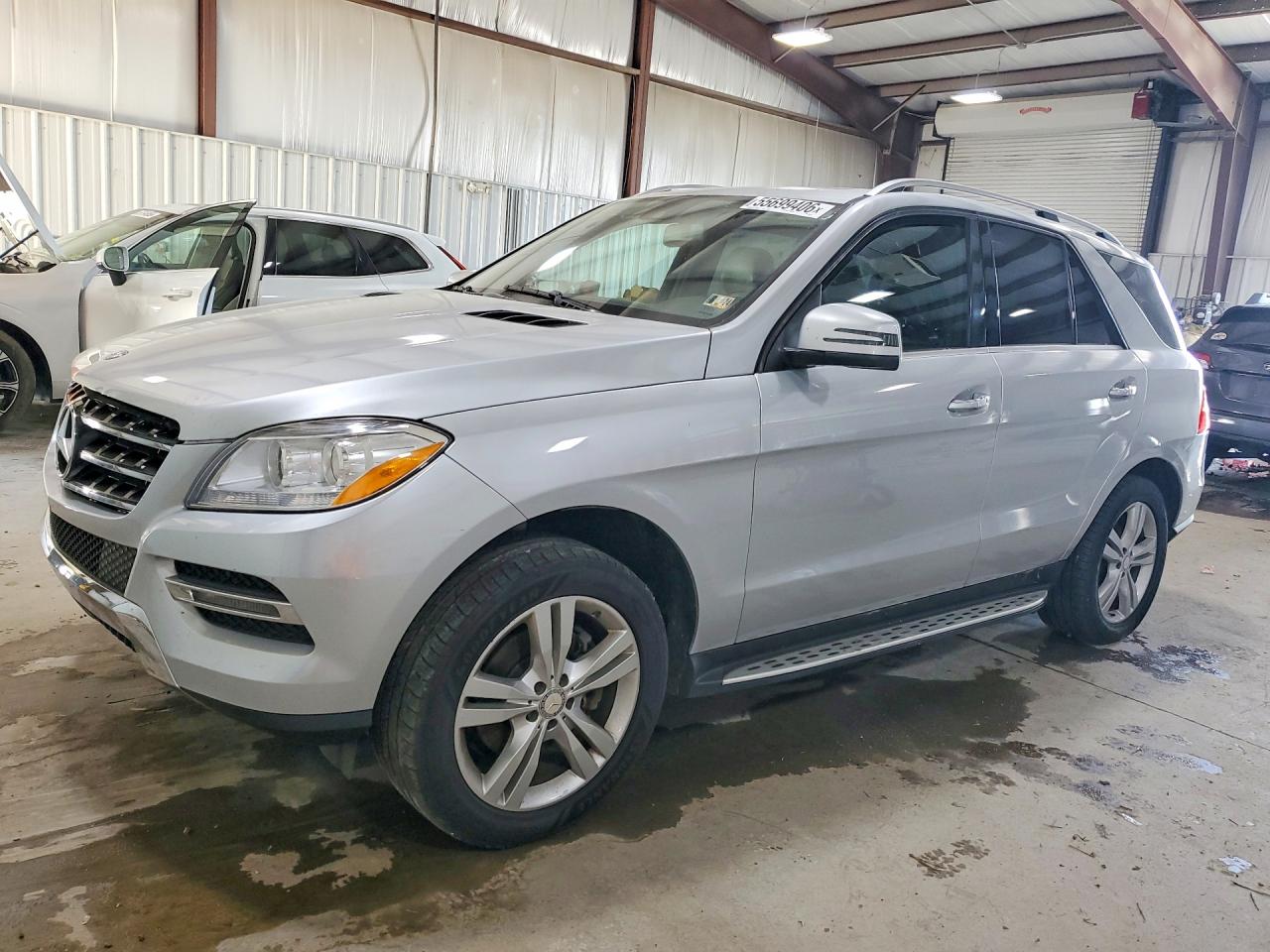 2015 Mercedes-benz Ml 350 4matic Silver vin: 4JGDA5HB5FA532795