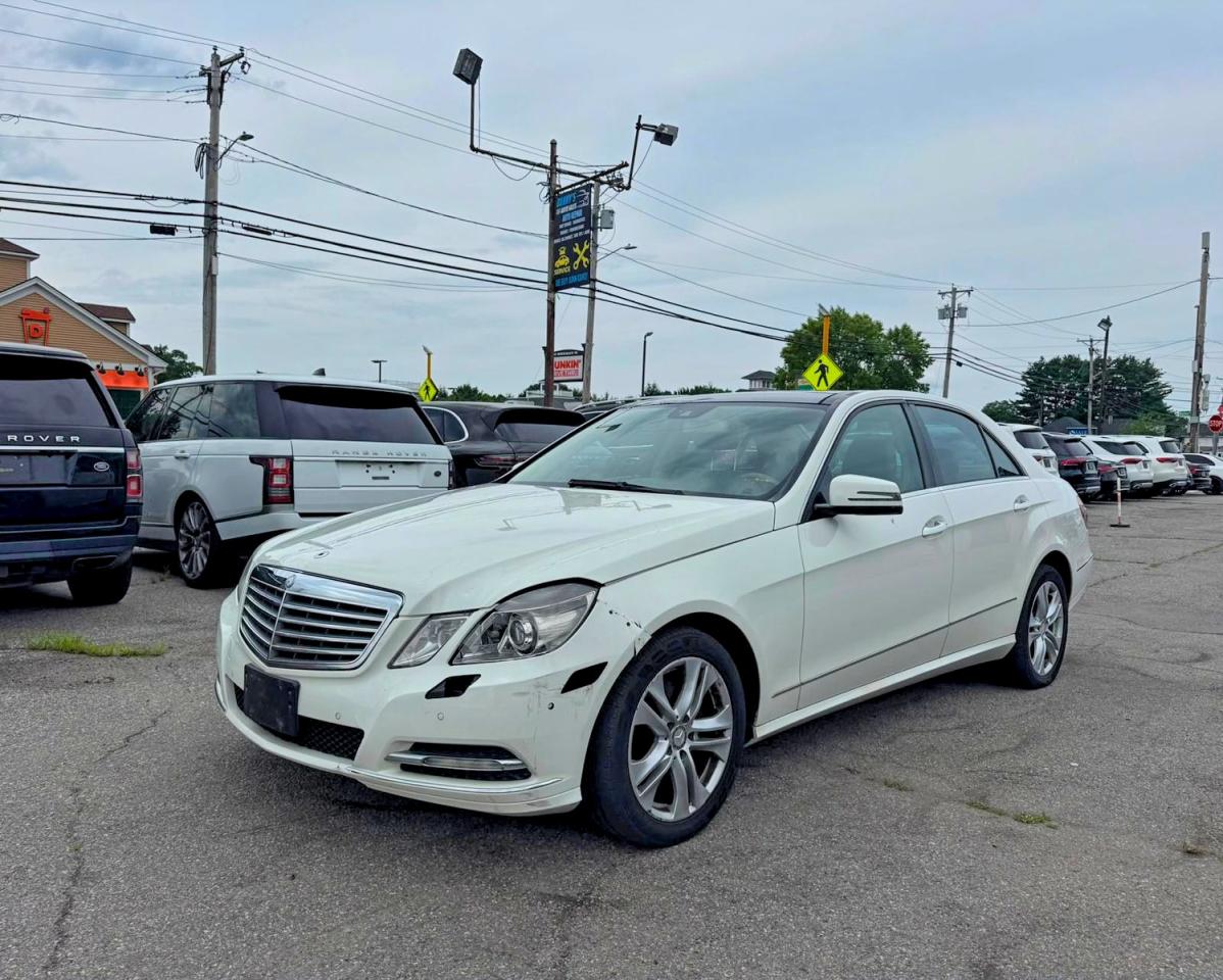 2011 Mercedes-benz E 350 4matic White vin: WDDHF8HB7BA349889