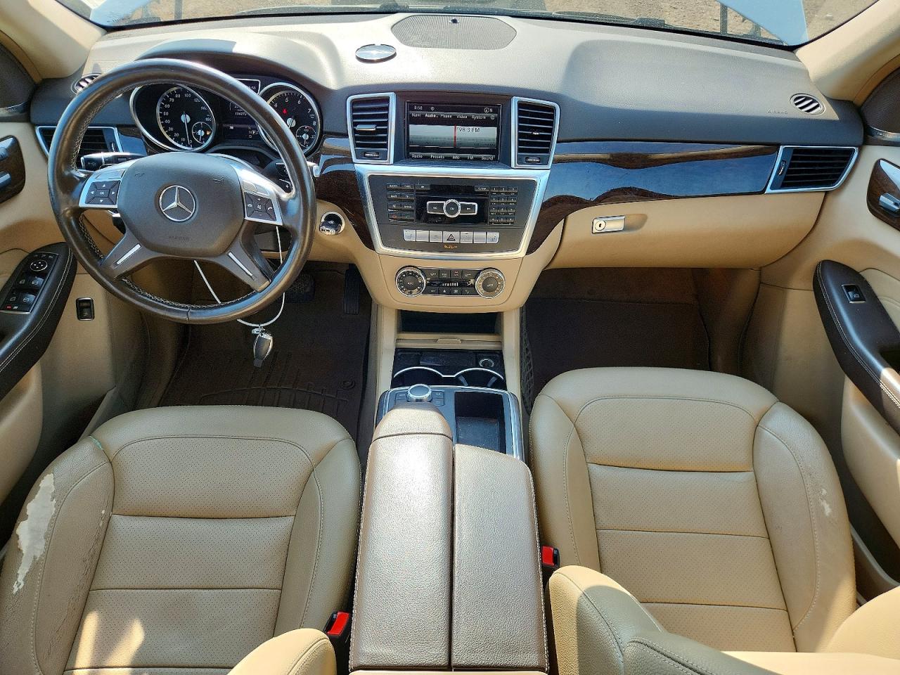 2013 Mercedes-benz Ml 350 4matic White vin: 4JGDA5HB8DA159684