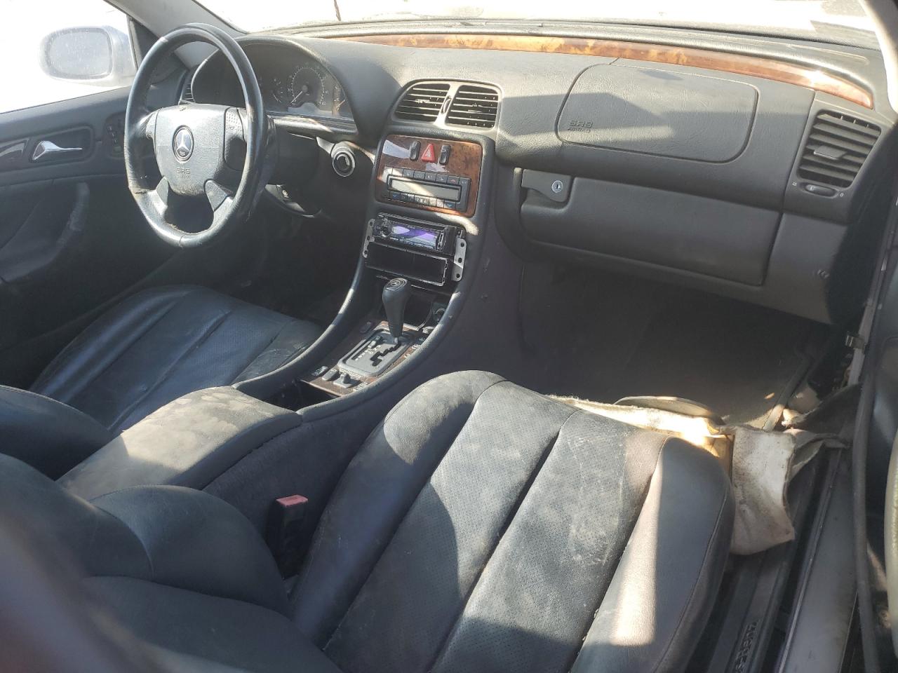 1998 Mercedes-benz Clk 320 Silver vin: WDBLJ65G3WF024431