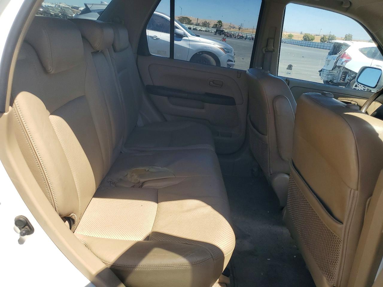 2005 Honda Cr-v Se White vin: JHLRD78985C016804