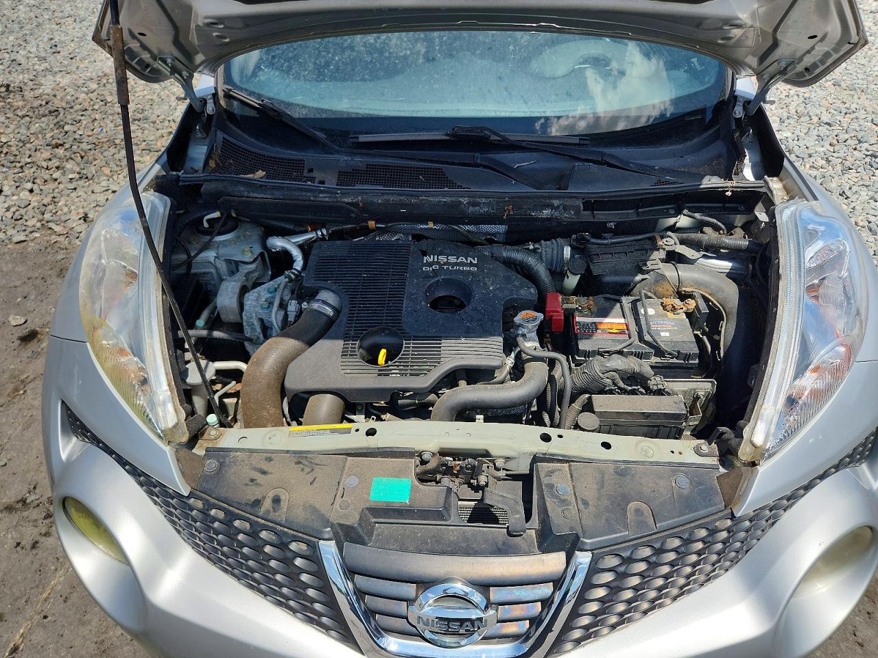 2013 Nissan Juke S Silver vin: JN8AF5MV9DT214869