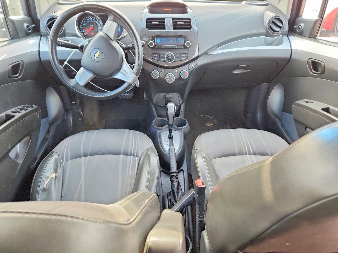 2013 Chevrolet Spark Ls Red vin: KL8CB6S95DC624430