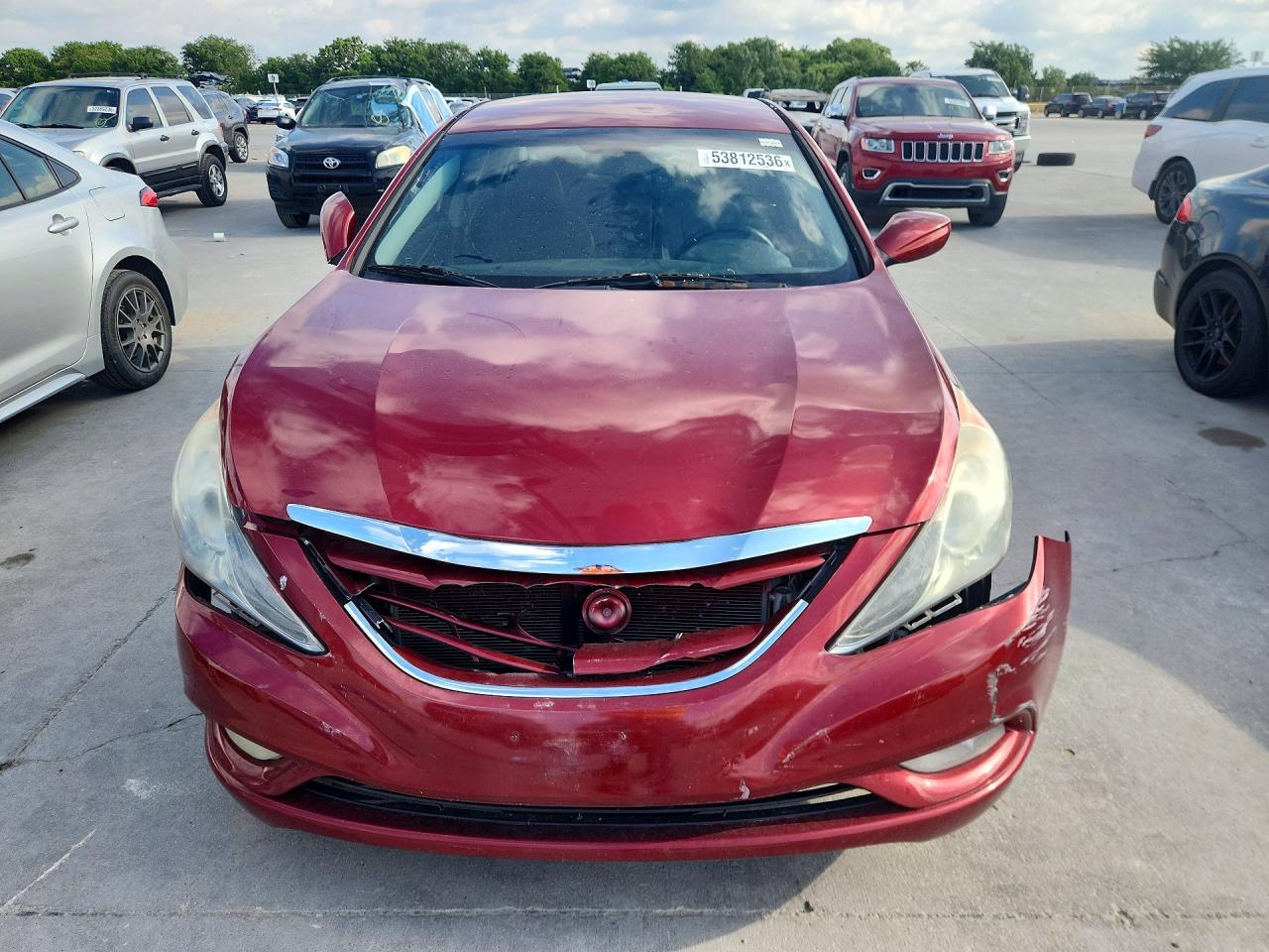 2011 Hyundai Sonata Se Red vin: 5NPEC4AC1BH038291