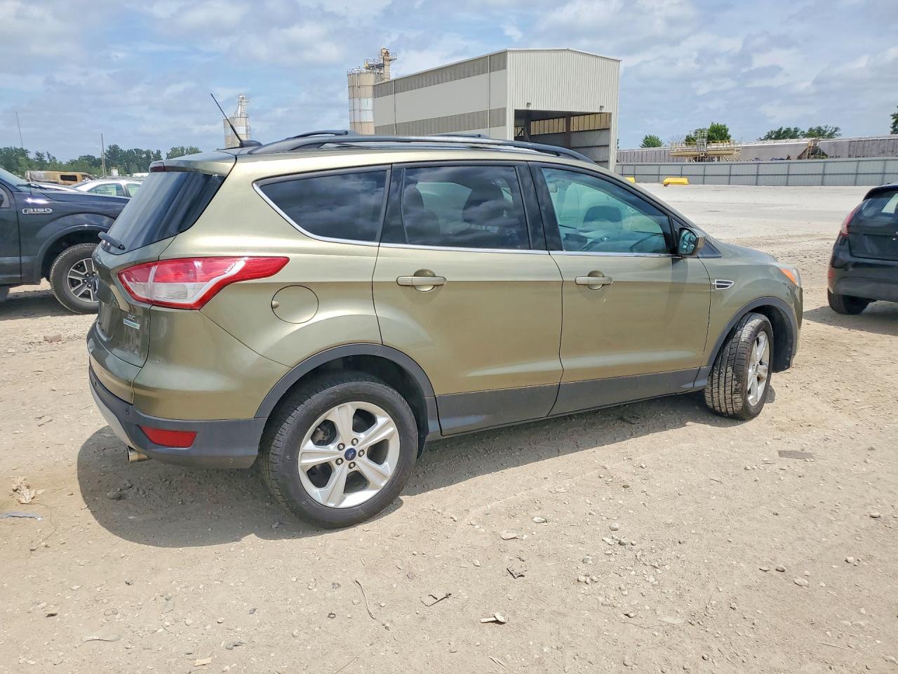 2013 Ford Escape Se Green vin: 1FMCU0GX7DUD10046