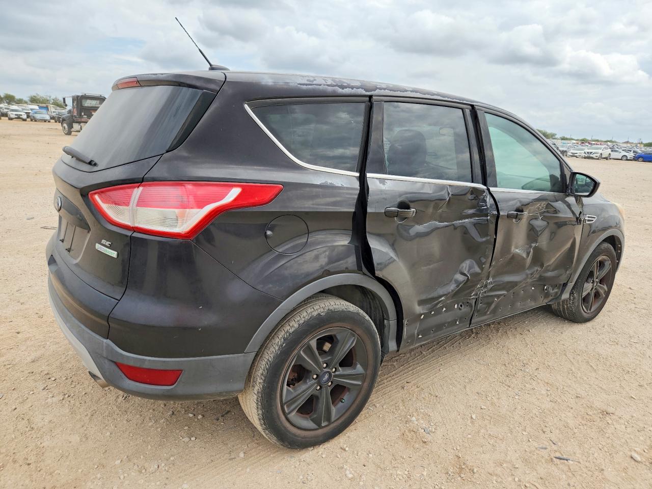 2013 Ford Escape Se Black vin: 1FMCU0GX9DUD53223