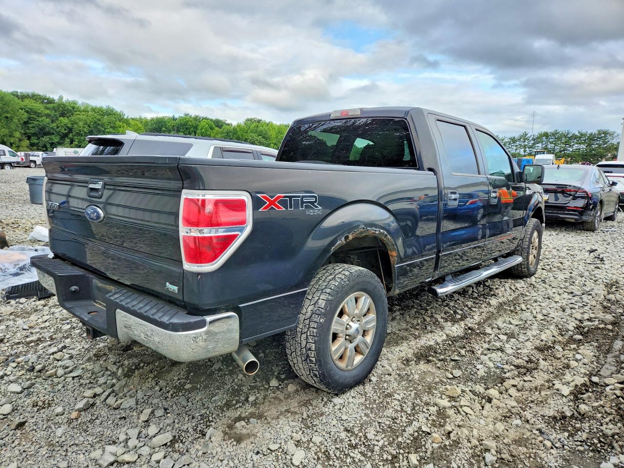 2010 Ford F150 Supercrew Черный vin: 1FTFW1EV3AFB50895