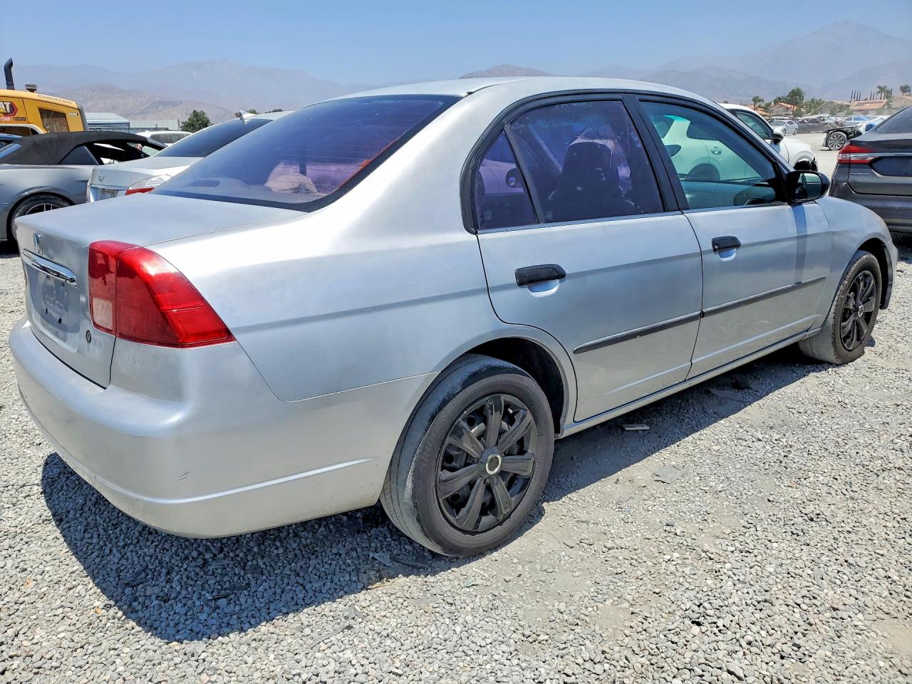 2001 Honda Civic Dx Silver vin: 2HGES16221H561944