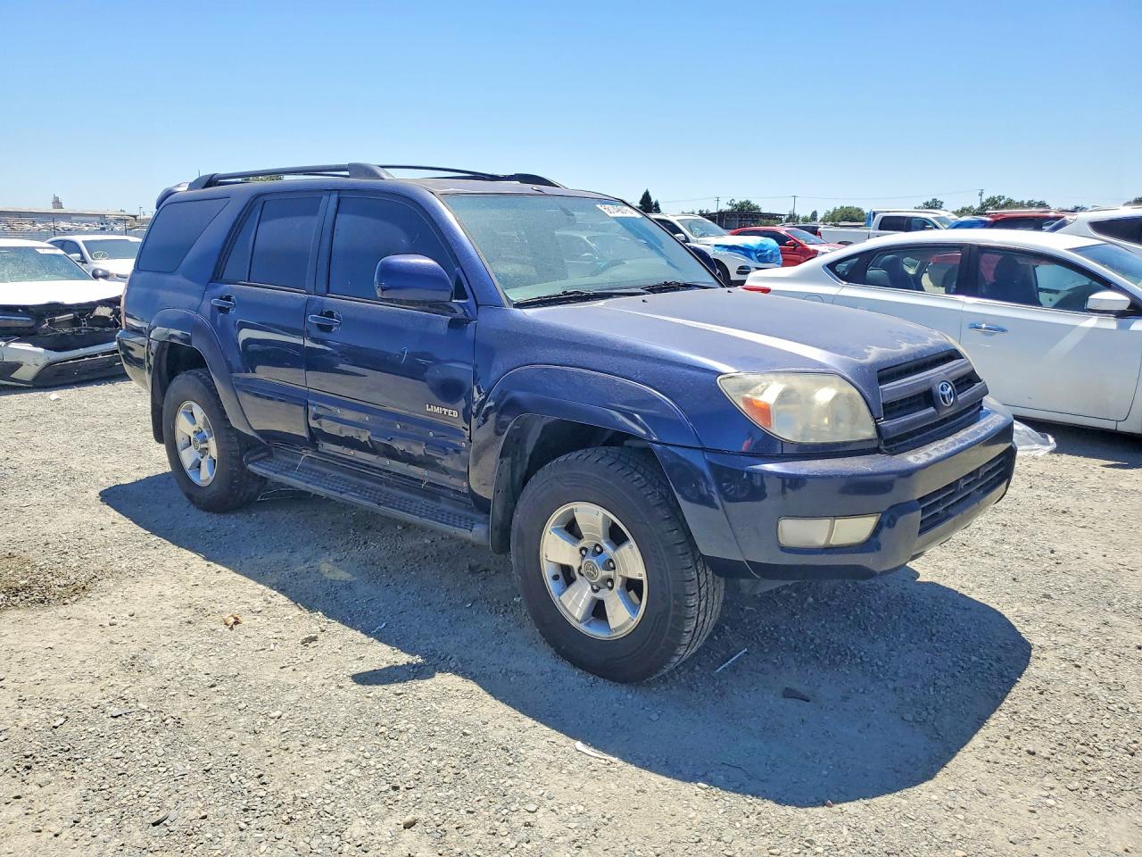 2005 Toyota 4runner Limited Blue vin: JTEZU17R458025073