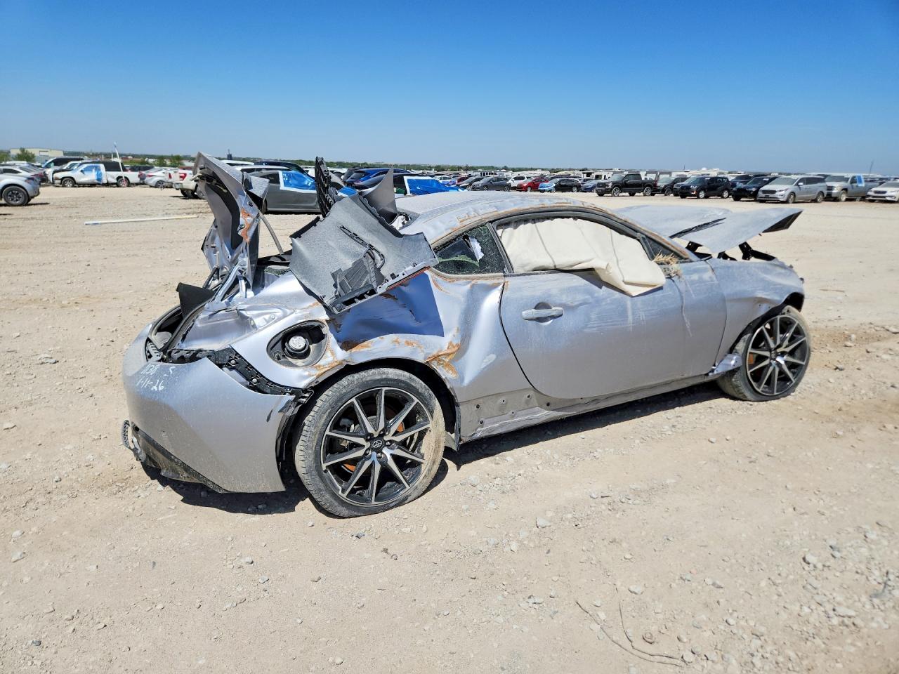 2022 Toyota Gr86 Base Silver vin: JF1ZNBC16N8753605