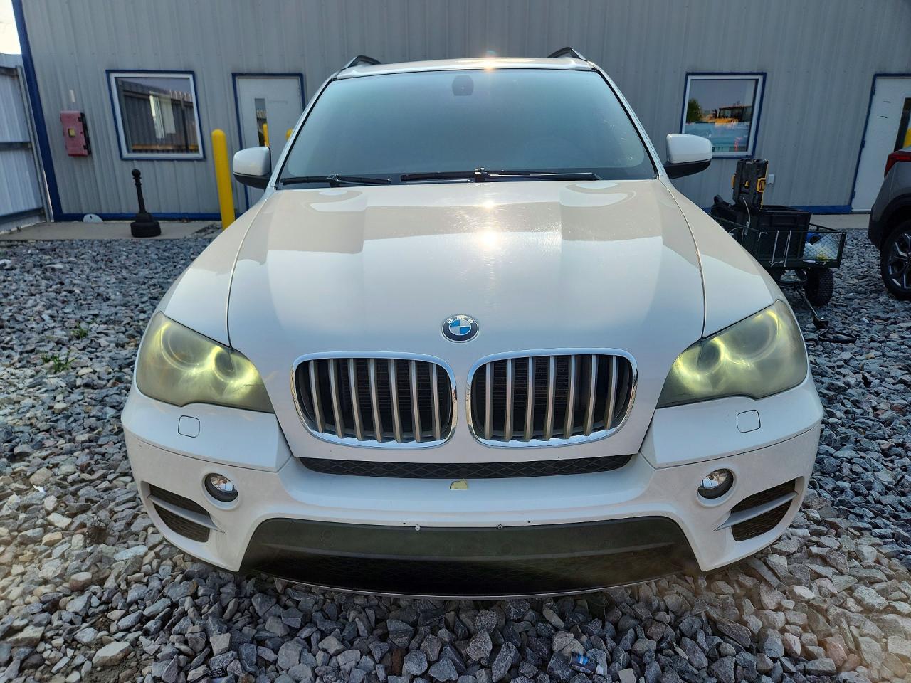 2011 Bmw X5 Xdrive35d White vin: 5UXZW0C59BL660762