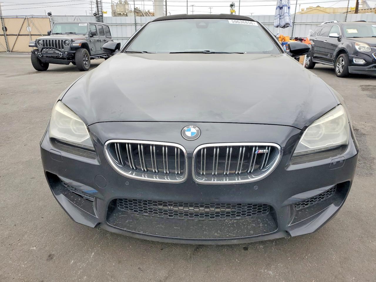 2014 Bmw M6 Gran Coupe Black vin: WBS6C9C51ED466705