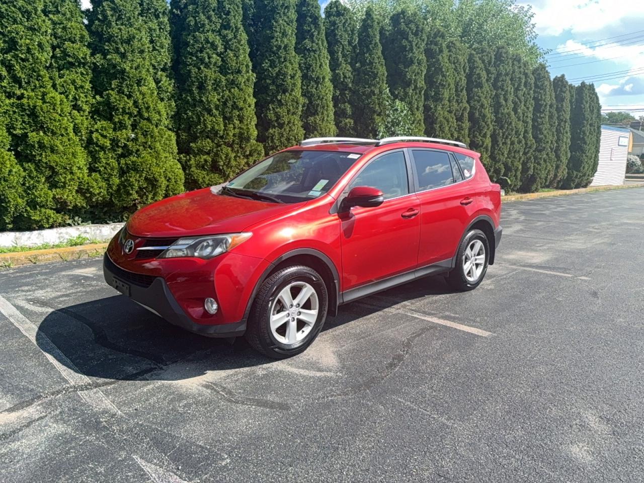 2013 Toyota Rav4 Xle Red vin: JTMRFREV4D5024552